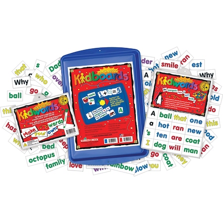 Barker Creek Learning Magnets - Kidwords Activity Kit 2406